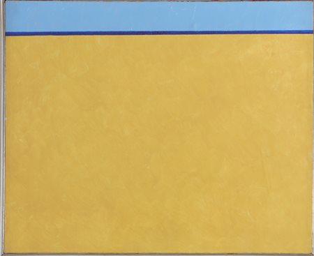 SORDINI ETTORE (n. 1934) Spiaggia d'estate. 1999. Tecnica mista su tela. Cm...