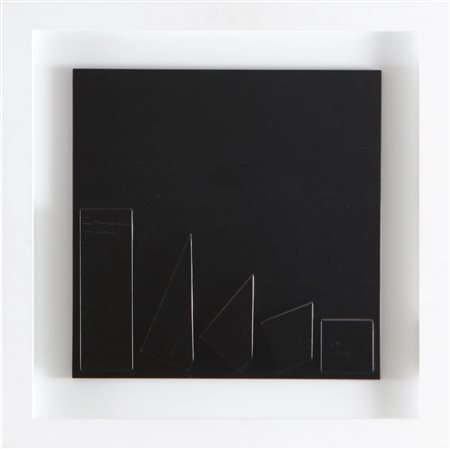 MORANDINI MARCELLO (n. 1940) Senza titolo. . 1966. Multiplo. Cm 38,00 x 38,00...