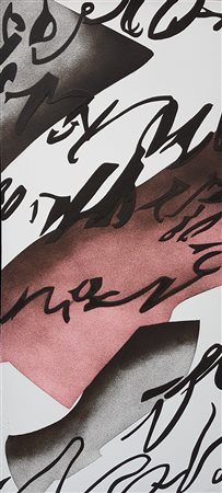 FERRARI AGOSTINO (n. 1938) Invasione. . Tecnica mista su tela. Cm 74,50 x...