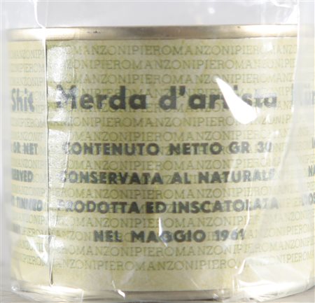 MANZONI PIERO (1963 - 2013) Merda d'artista. Multiplo. Cm 8,00 x 6,00. N.87....