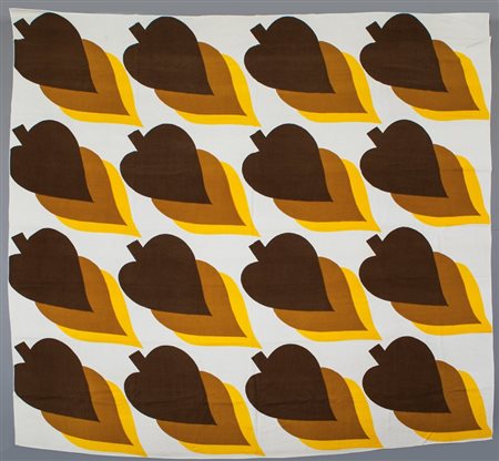 GIULIO CONFALONIERI Un copriletto della serie "Maxima", produzione TESSITURA...