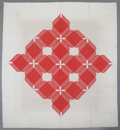 FRANCO GRIGNANI Un copriletto della serie "Maxima", produzione TESSITURA DI...