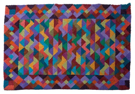 OTTAVIO MISSONIUn tappeto "Pyramid", anni '80. Realizzato in 100...