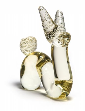 UNA LUMACA IN CRISTALLOAltezza cm 23.