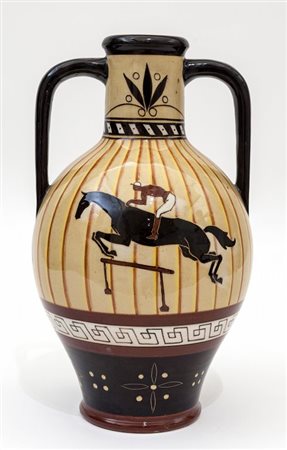 S.P.I.C.A., AlbisolaUn vaso in ceramica, anni '30. Marcato "S.P.I.C.A.,...