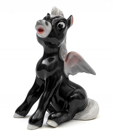 CERAMICHE ZACCAGNINI"Lucignolo", figura in ceramica eseguita su licenza WALT...