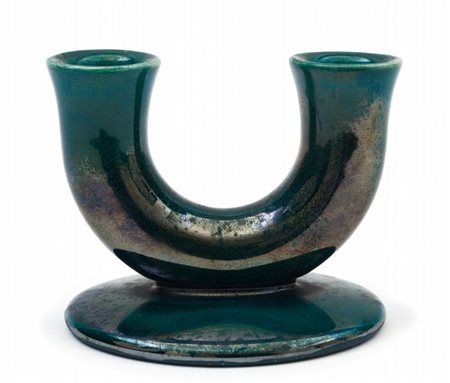 GUIDO ANDLOVIZ Un candeliere "2291" per S.C.I. (Società Ceramica Italiana,...