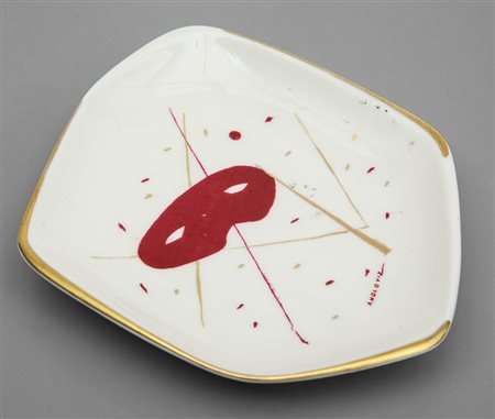 GUIDO ANDLOVIZUn posacenere per S.C.I. (Società Ceramica Italiana, Laveno),...