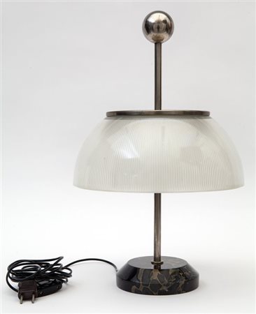 SERGIO MAZZAUna lampada da tavolo "Alfa" per ARTEMIDE, 1960. Marmo, ottone...