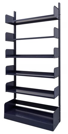 LIPS VAGO Una libreria "Congresso", anni '60. Acciaio smaltato. Cm 220 (h) x...