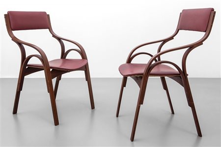 VITTORIO GREGOTTI, LUDOVICO MENEGHETTI, GIOTTO STOPPINODue sedie della serie...