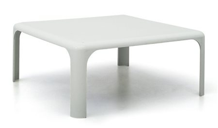 VICO MAGISTRETTI Un tavolino "Demetrio 70" per ARTEMIDE, 1965. Resina Abs. Cm...