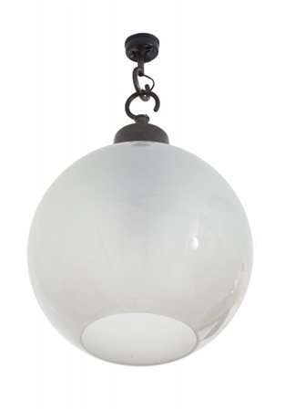 LUIGI CACCIA DOMINIONI Una lampada a sospensione "LS10" ("Boccia") pe...