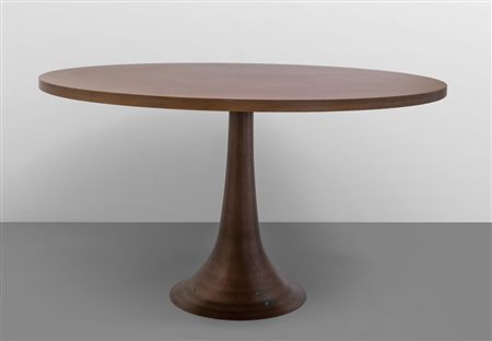 ANGELO MANGIAROTTI Un tavolo "302" per BERNINI, 1961. Fusione di bronzo...
