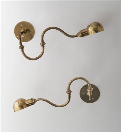 LUIGI CACCIA DOMINIONI Due lampade da parete "Tromba" ("LP15") per AZUCENA,...