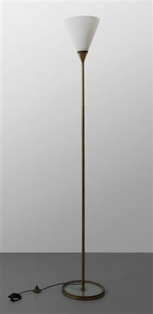 FONTANA ARTE Una lampada da terra "2003", circa 1960. Ottone niellato,...