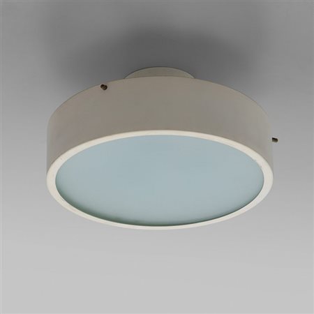 TITO AGNOLIUna plafoniera modello "450" per O_LUCE, anni'60.Alluminio...