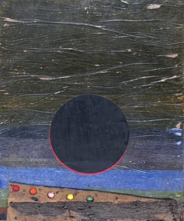 CRIPPA ROBERTO (Monza 1921 - Bresso 1972) "Senza titolo" 1971 Collage e...