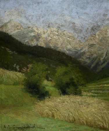 CAMPESTRINI ALCIDE ERNESTO (Milano 1897 - Milano 1977) "Il gruppo Brenta da...