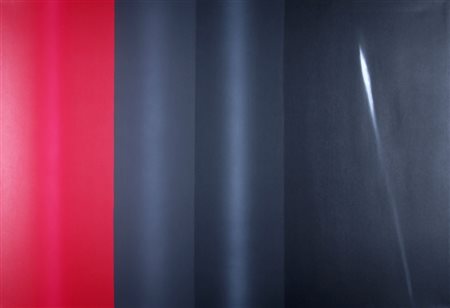 FINZI ENNIO (Venezia 1931) "Senza titolo" Olio su tela Firmato in basso a...