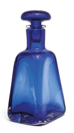 PAOLO VENINIUna bottiglia, 1959. Marcata all'acido "venini murano ITALIA"....