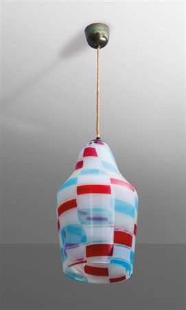 ERCOLE BAROVIER, BAROVIER & TOSO Una lampada a sospensione, 1956. Vetro...