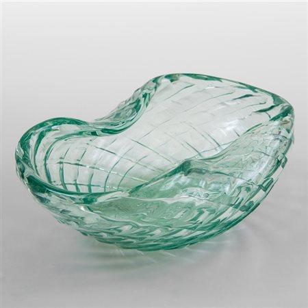 FLAVIO POLI, SEGUSO VETRI D'ARTEUna coppa in vetro diamante, modello 6303,...