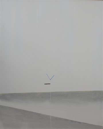 Valentino Vago Barlassina 1931 V.B. 59 1978 Olio su tela 81x65 Certificato di...