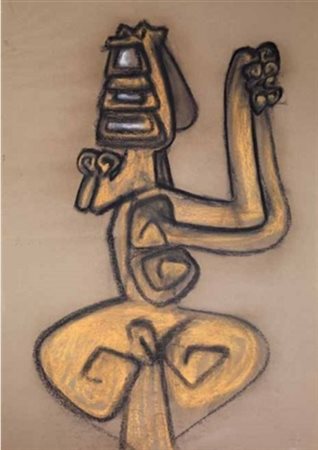 Roberto Sebastian Matta Santiago del Cile 1911 Iragnoso 1974 Pastelli su...