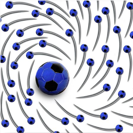 Mimmo Iacopino milano 1962 I figli dell'Inter 2008 Fotopittura digitale 50x50...