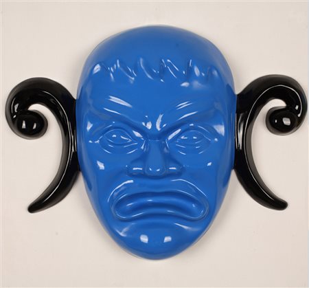 Plumcake Cura Carpignano 1983 Maschera di demone 2008 Scultura in vetroresina...