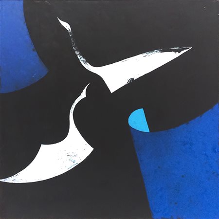 Giovanni Cavaliere Mercato San Severino 2017 Nerazzurra 2008 Olio su tela 50x50