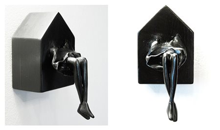 Anna Turina Tortona 2016 Piccolo s.n.c. 2016 Ferro saldato e verniciato 145x10