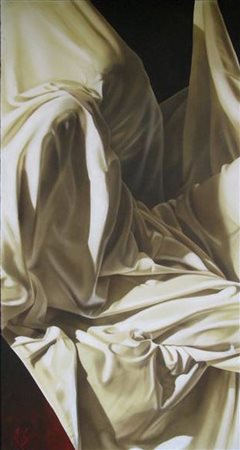 rodolfo guzzoni ragusa 1952 Introversione21 Olio su tela 156x86 Certificato...