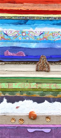 Leila Mariani San Donato Milanese 1970 Ovunque è la risposta 2 collage di...