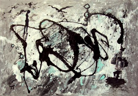 Lorenzo Villa Besana in Brianza 1973 TI ASPETTO 2010 Tecnica mista su...