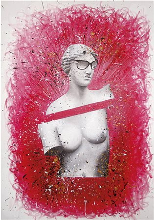 Andrea Albini Sant'Angelo Lodigiano 1985 Femminilità?! 2014 Acrilici, smalti...