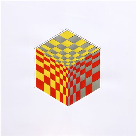 Edoardo LANDI (San Felice sul Panaro (Modena), 1937 ) Struttura visuale -...