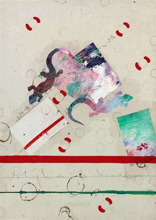 Alighiero BOETTI (Torino 1940 Roma 1994) Senza titolo (La natura una faccenda...