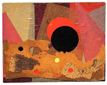 Roberto CRIPPA (Monza 1921 Bresso 1972) Senza titolo, 1970, collage su...