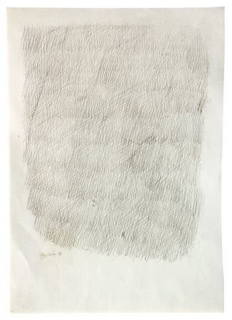 Piero DORAZIO (Roma 1927 Todi 2005) Senza titolo, 1961, grafite su...