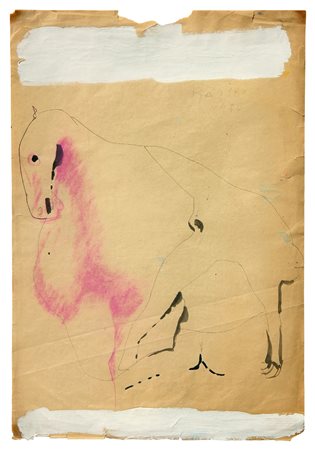 Marino MARINI (Pistoia 1901 Viareggio 1980) Miracolo, 1950, tempera, pastelli...