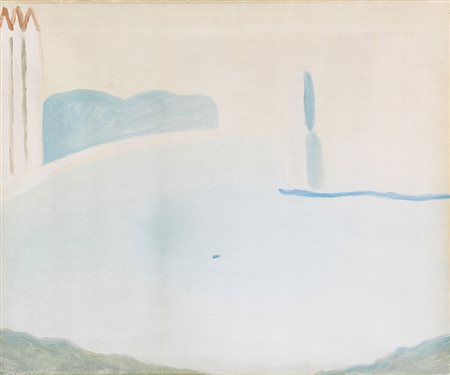 Virgilio GUIDI (Roma 1891 Venezia 1984) Bacino di San Marco, 1966, olio su...