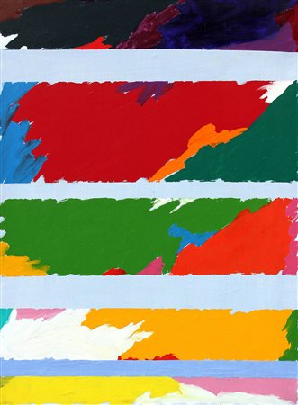 Piero DORAZIO (Roma 1927 Todi 2005) Orbis II°, 1970, olio su tela, cm. 75 x...