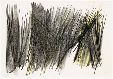 Hans HARTUNG (Lipsia 1904 Antibes 1989) P1963-8, 1963, pastelli su...