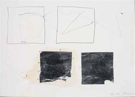 GASTONE NOVELLI Vienna 1925 – Milano 1968 SENZA TITOLO, 1962 tecnica mista e...