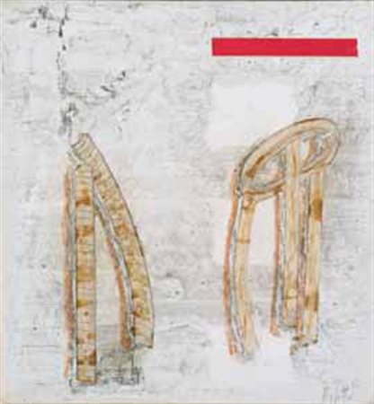 FAUSTO MELOTTI Rovereto 1901 – Milano 1986 SENZA TITOLO, 1978 gesso, tecnica...