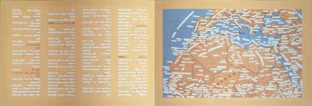 EMILIO ISGRO’ Barcellona Pozzo di Gotto 1937 ROTAZIONE, 2005 acrilico su tela...