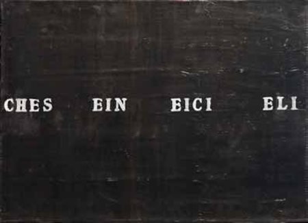 ALFREDO RAPETTI MOGOL Milano 1961 CHE SEI NEI CIELI, 2016 acrilico su piombo...