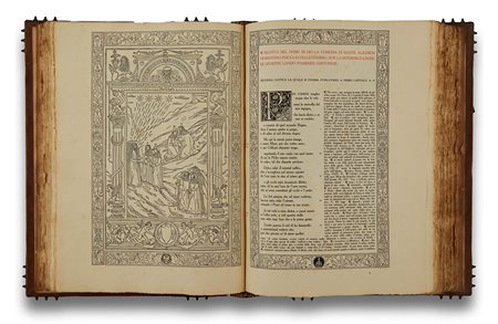 DANTE ALIGHIERI (1265-1321). La Comedia del divino Dante Alighieri da Firenze...